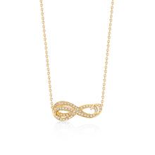 Load image into Gallery viewer, Desaray - infinity diamond pendant
