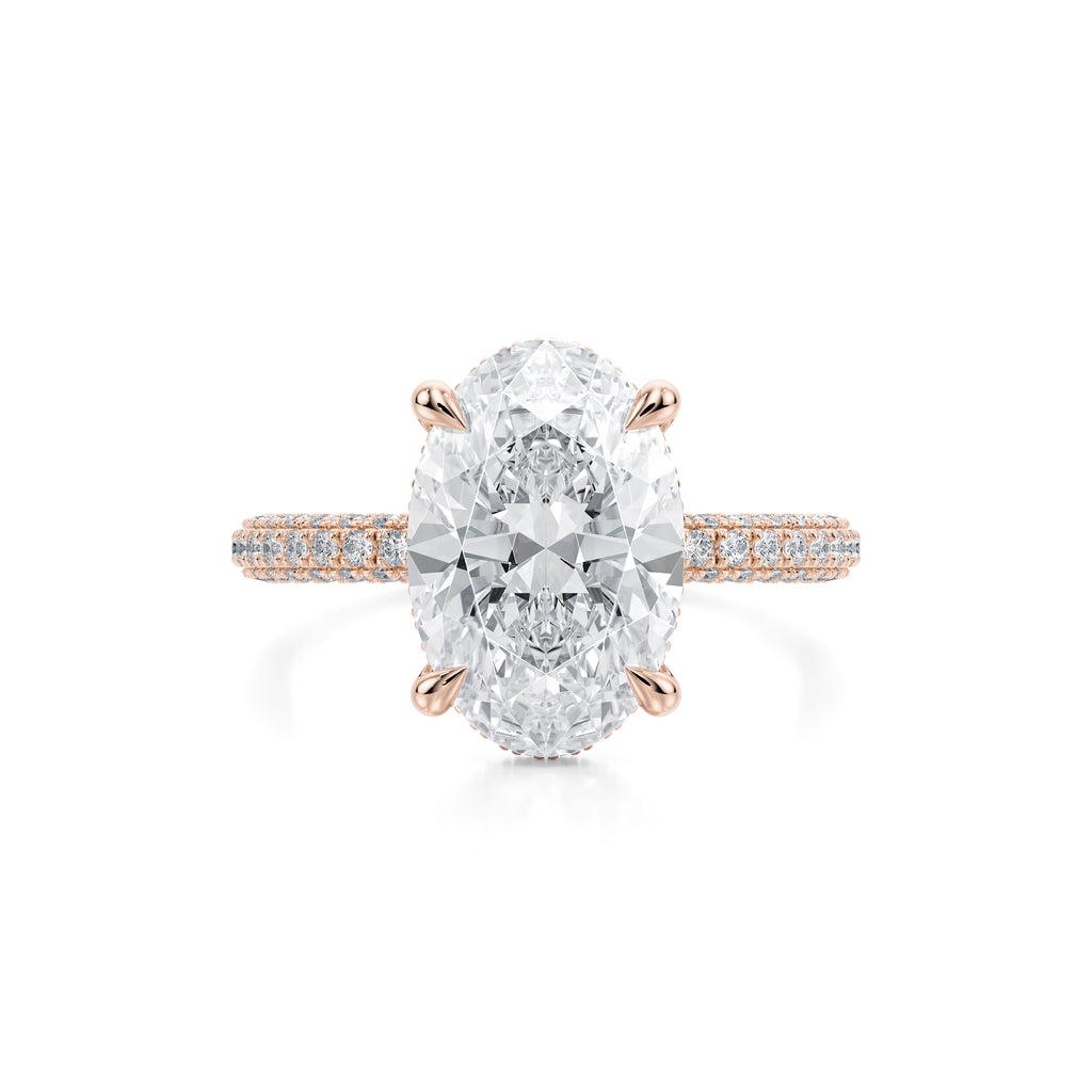 Evelyn - oval shape diamond