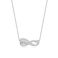 Load image into Gallery viewer, Desaray - infinity diamond pendant
